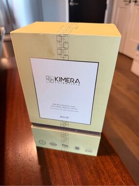 Kimera Scientific Beauté Skin Rejuvenation Device - Pale Yellow Box